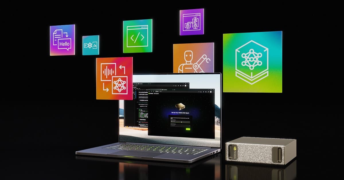 NVIDIA DGX Spark desktop AI system
